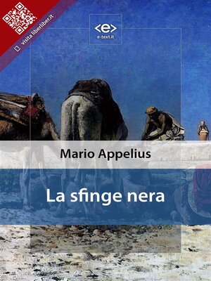 cover image of La sfinge nera